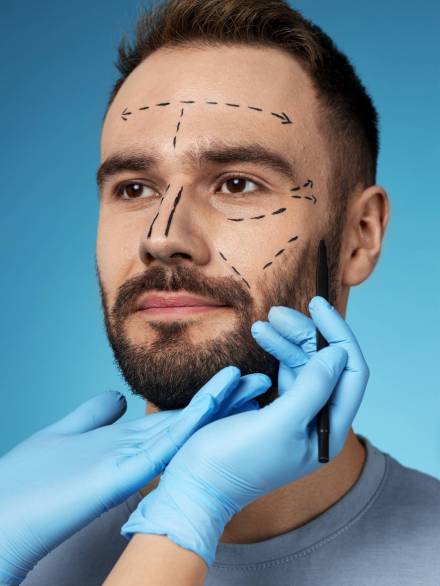 portrait-man-receiving-enhancements-tweakments-through-help-cosmetic-procedures portrait-man-receiving-enhancements-tweakments-through-help-cosmetic-procedures
